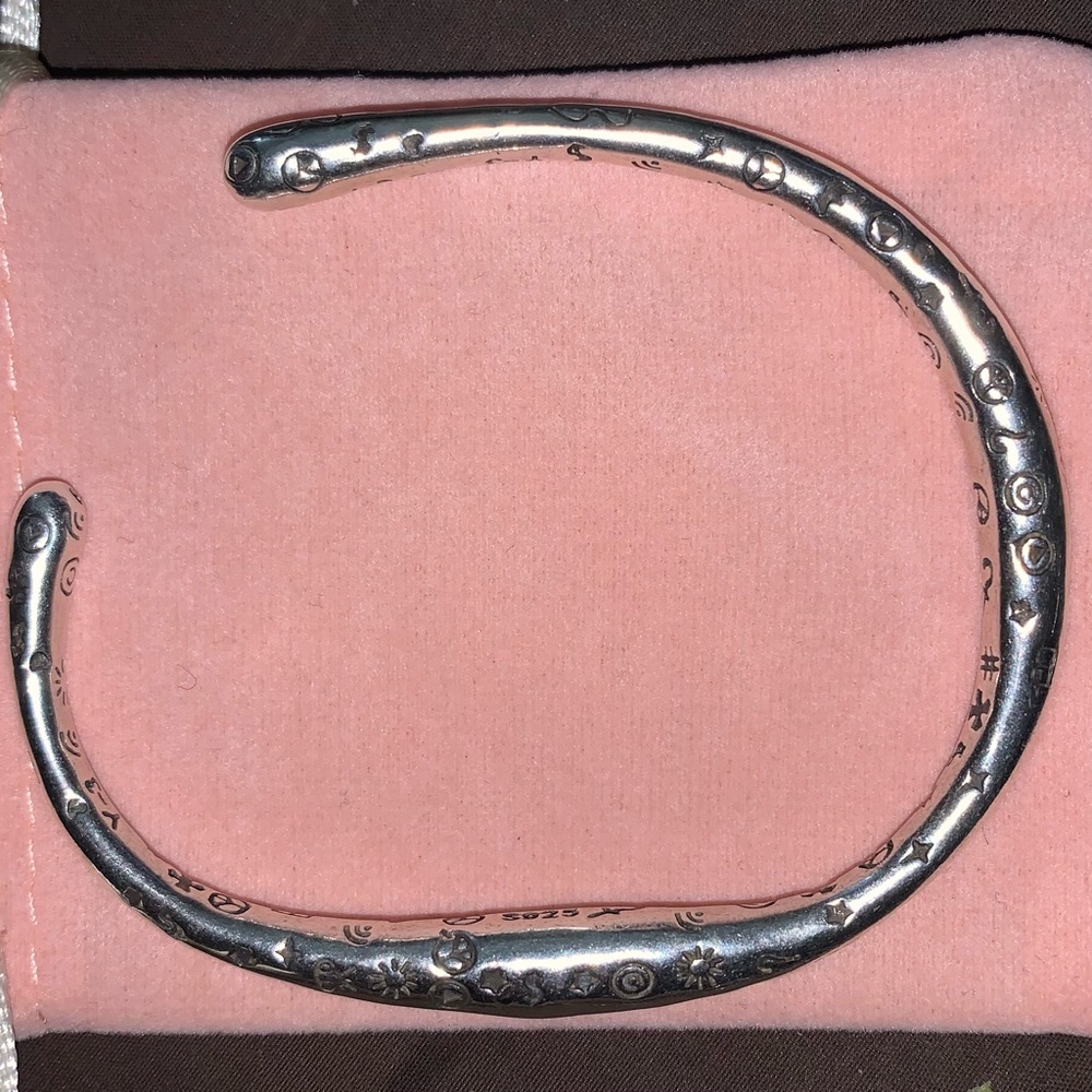 Solid 925 Sterling Silver Adjustable Bracelet - image 4